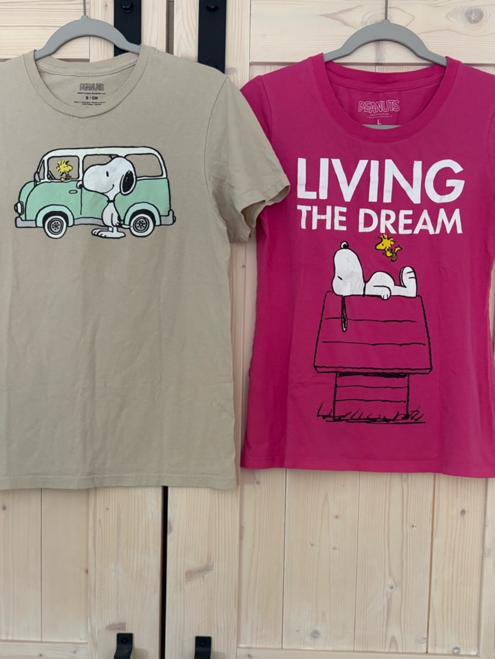 (2) Peanuts Snoopy Shirts